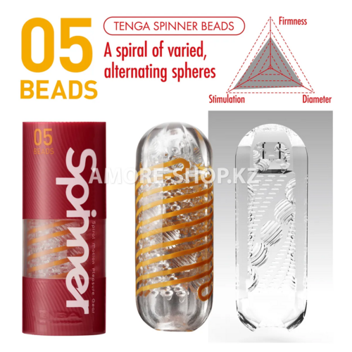 Tenga Spinner Мастурбатор Beads 4