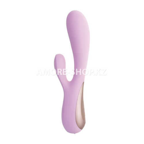 Нереалистичный вибратор Satisfyer Mono Flex, силикон, розовый, 20,4 см. 4