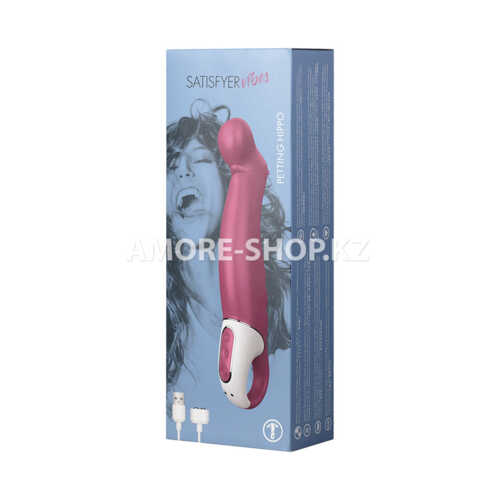 Вибромассажер Satisfyer Vibes Petting Hippo 17