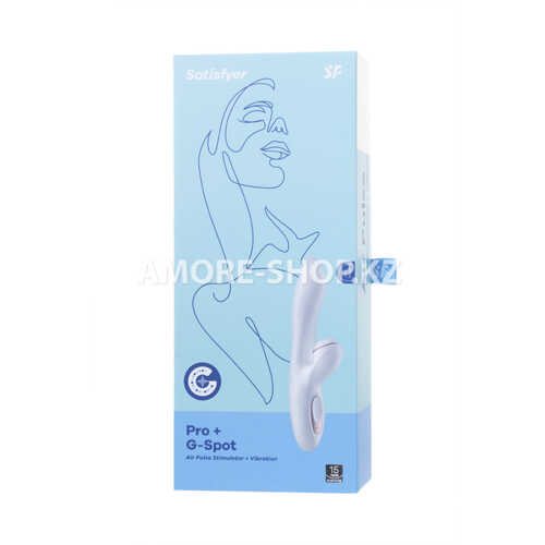 Вибромассажер кролик с вакуумно-волновой клиторальной стимуляцией Satisfyer Pro + G-Spot 9