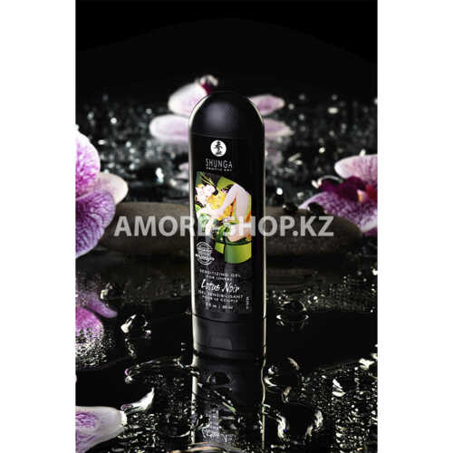 Возбуждающий гель для влюбленных Shunga Lotus Noir,уникальная формула с L-аргинином,60 мл 11