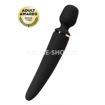 Универсальный вибромассажер Satisfyer Wand-er Woman (Black/Gold)