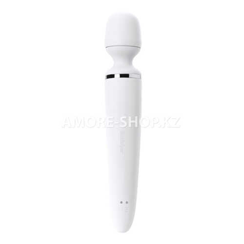 Универсальный вибромассажер Satisfyer Wand-er Woman (White/gold) 34 см 4