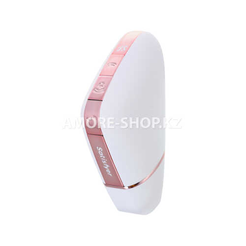 Вакуумный клиторальный стимулятор свибрацией Satisfyer Love triangle white 6