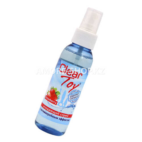 Очищающий спрей ''CLEAR TOYS STRAWBERRY'' с антимикробным эффектом, 100 мл 0T-00015041 888 1