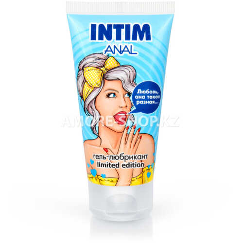 Гель-любрикант INTIM ANAL серии LIMITED EDITION туб пластиковый 50 г арт. LB-60001-1 1