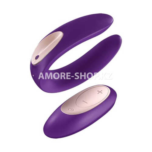 Вибромассажер для пар Satisfyer Double Plus Remote 1