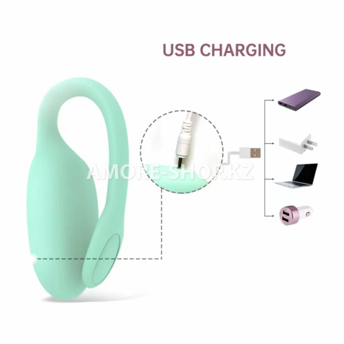 Вибратор и тренажёр Кегеля  Magic Motion  KEGEL REJUVE, зеленый, 17,5 см 5