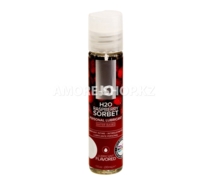 Вкусовой лубрикант "Малиновый сорбет" / JO Flavored Raspberry Sorbet 4oz - 30 мл.