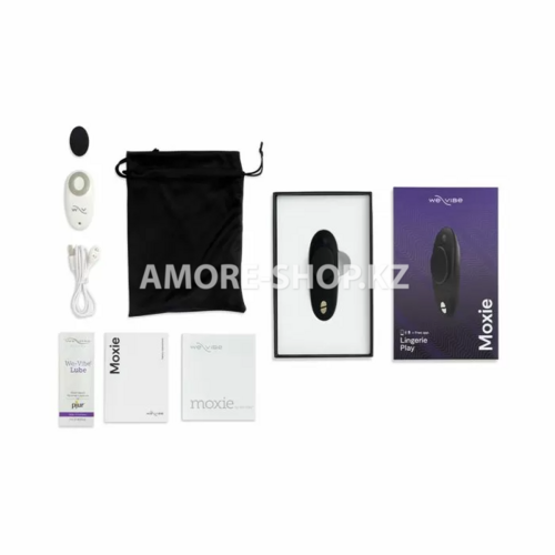 WE-VIBE Клиторальный вибратор Moxie черный 8