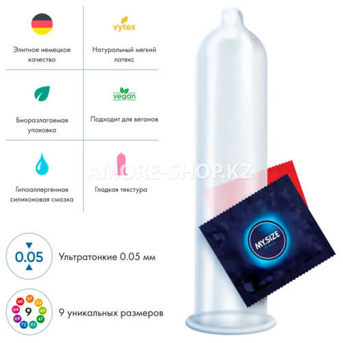 Презервативы ''MY.SIZE'' №10 размер 60 (ширина 60mm) 7