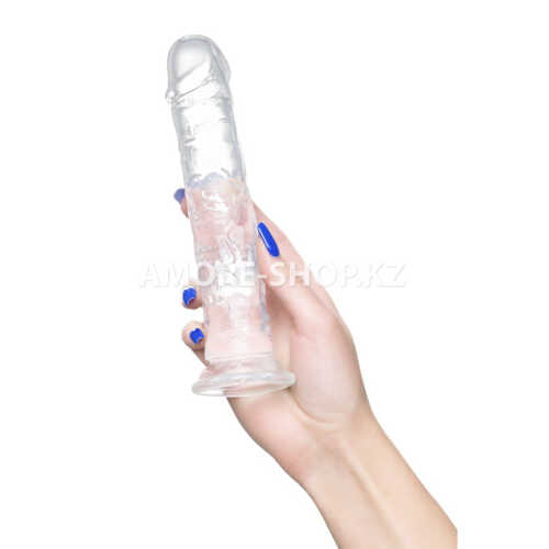 Фаллоимитатор A-Toys by TOYFA Auri, TPE, прозрачный, 20 см 6