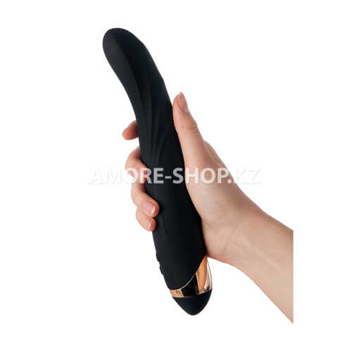 Нереалистичный вибратор WANAME D-SPLASH  Tornado, Силикон, Чёрный, 25 см 7