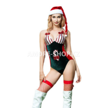 Новогодний эротический наряд Christmas lollipop