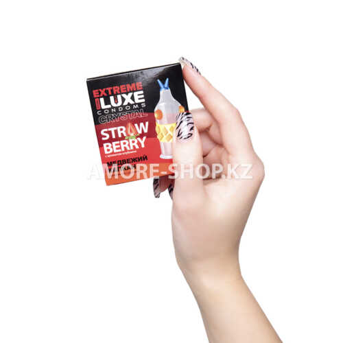 Презерватив Luxe Extreme Медвежий Капкан (клубника) 1 штука 6