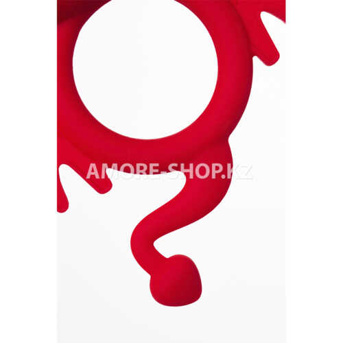 Эрекционное кольцо на пенис JOS  SWEET DEVIL, Силикон, Красный, 8,5 см 5