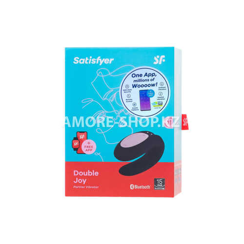 Парный вибратор Satisfyer Double Joy с возможностью управления через приложение (черный) 18