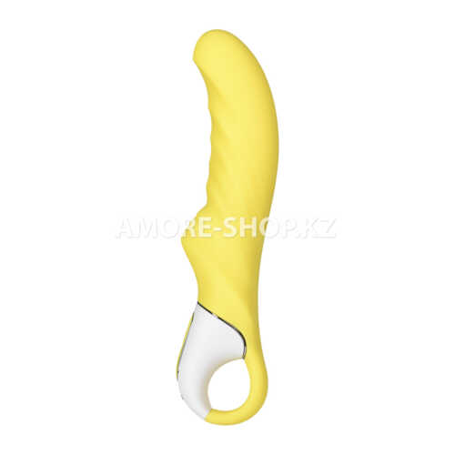 Желтый вибратор для точки G Satisfyer Vibes - Yummy Sunshine, 22 см 3