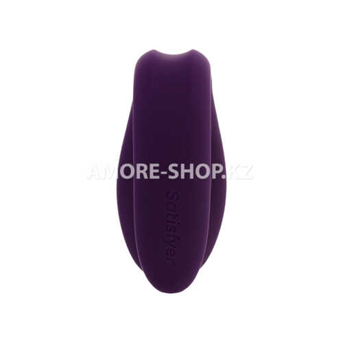 Парный вибратор Satisfyer Double Joy с возможностью управления через приложение (фиолетовый) 5