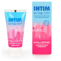 Лубрикант увлажняющий INTIM IN THE CITY HYALURONIC 60 г арт. LB-60008m