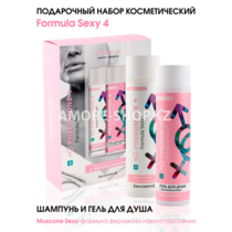 Косметический набор для жен. Formula Sexy №4 (гель для душа 250 мл + шампунь 250 мл)
