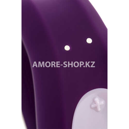 Парный вибратор Satisfyer Double Joy с возможностью управления через приложение (фиолетовый) 10