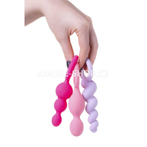 Набор анальных игрушек Booty Call Satisfyer цветные 8