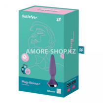 Анальная пробка с вибрацией Satisfyer Plug Ilicious 1 (Фиолетовый)