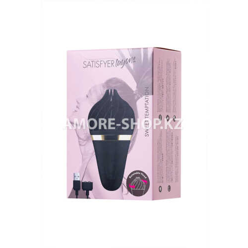 Клиторальный стимулятор Satisfyer Spinnator Sweet Treat (черный) 15