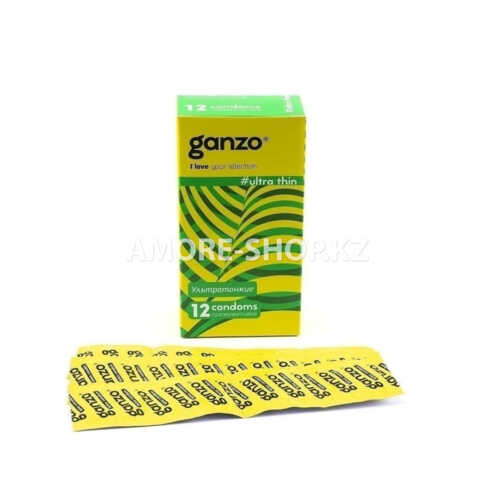 Презервативы Ganzo Ultra thin, ультра-тонкие, 12 шт 2