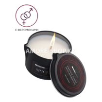 Массажная свеча ароматическая с феромонами Natural Instinct , SPICES 70 ml