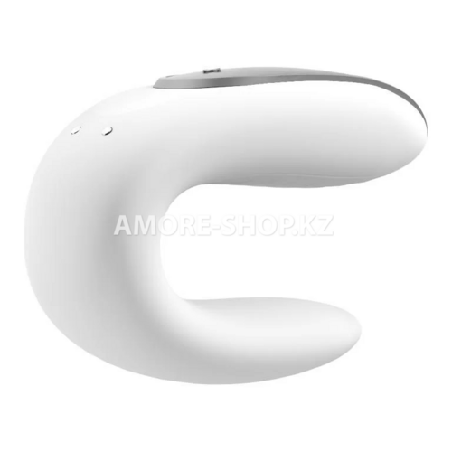 Парный вибратор Satisfyer Double Fun с возможностью управления через пульт и приложение (белый) 4
