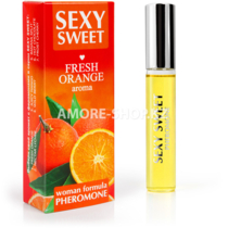 Парфюмированное средство для тела SEXY SWEET FRESH ORANGE с феромонами 10 мл арт. LB-16124