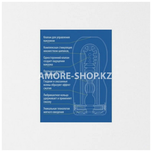 TENGA Мастурбатор Vacuum CUP - COOL Edition 9