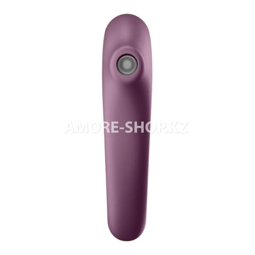 Вибромассажер с вакуумной стимуляцией Satisfyer Dual Kiss wine фиолетовый 4