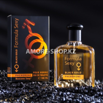 с феромонами Formula Sexy Black Gold (Формула Секси Блэк Голд)-100ml for men/24