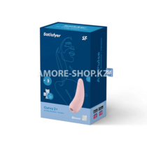 Вакуумный клиторальный стимулятор Satisfyer Curvy 2+ (розовый)