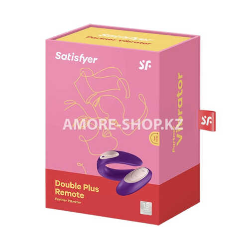 Вибромассажер для пар Satisfyer Double Plus Remote 4