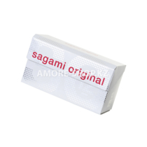 Презервативы Sagami, original 0.02, полиуретан, 19 см, 5,8 см, 12 шт.