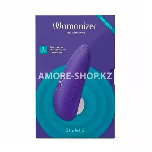 Womanizer Бесконтактный клиторальный стимулятор Womanizer Starlet 3, фиолетовый 6