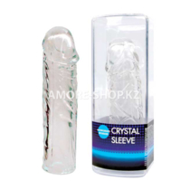 Насадка закрытая CRYSTAL SLEEVE ФАЛЛОС арт. EE-10008