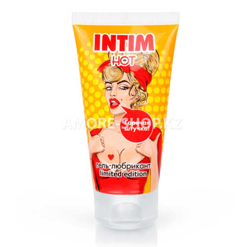Гель-лубрикант INTIM HOT серии LIMITED EDITION 50 г 1