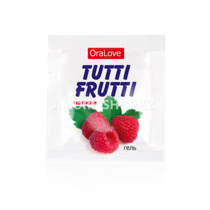 Гель TUTTI-FRUTTI МАЛИНА серии OraLove одноразовая упаковка 4 г арт. LB-30007t