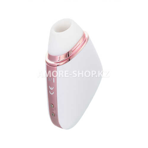 Вакуумный клиторальный стимулятор свибрацией Satisfyer Love triangle white 2