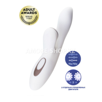 Вибромассажер кролик с вакуумно-волновой клиторальной стимуляцией Satisfyer Pro + G-Spot