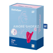 Мини вибратор (вибратор на палец) Satisfyer High Fly красный