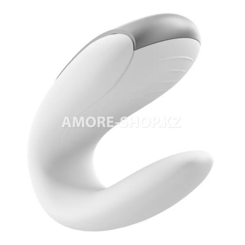 Парный вибратор Satisfyer Double Fun с возможностью управления через пульт и приложение (белый) 3