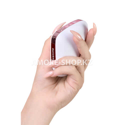 Вакуумный клиторальный стимулятор свибрацией Satisfyer Love triangle white 11