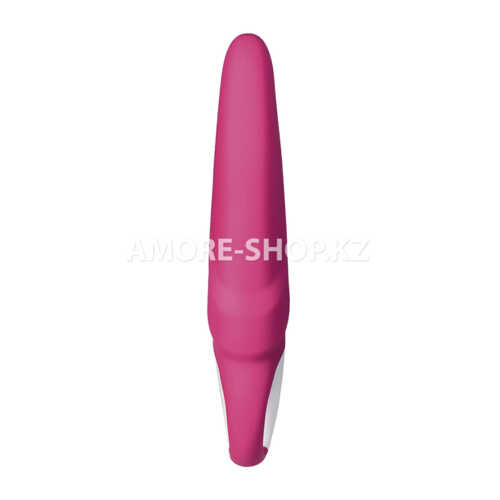 Нереалистичный вибратор Satisfyer Vibes Mr. Rabbit, Силикон, Красный, 22,1 см 4