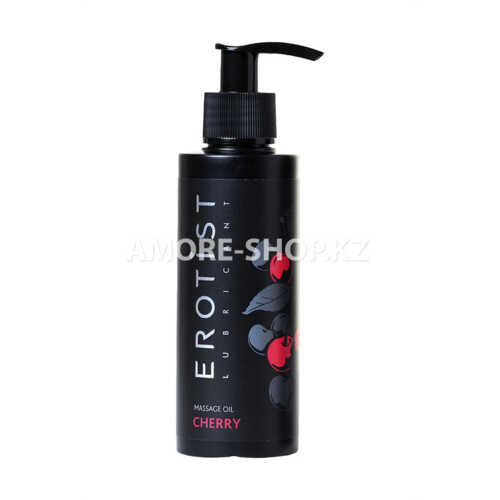 Массажное масло Erotist CHERRY, съедобное, вишня, 150 мл 2